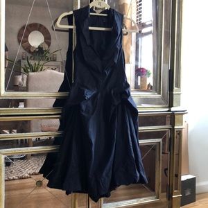 AllSaints Black Sultana Dress Size 8